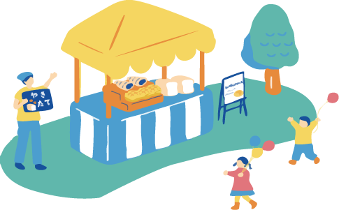 イベントテーブルクロス画像