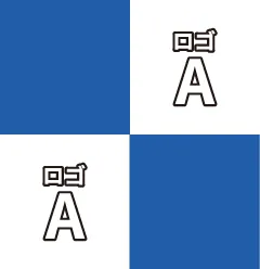 セミオーダープラン：ロゴ1種白マス