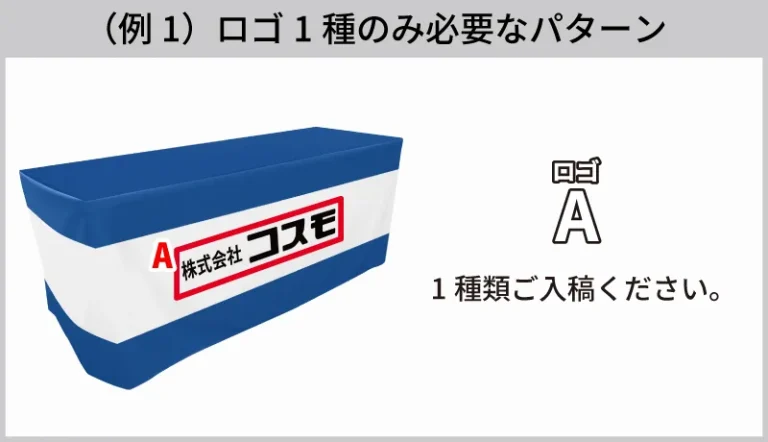 セミオーダープラン：ロゴデータを入稿する（1種のみの場合）
